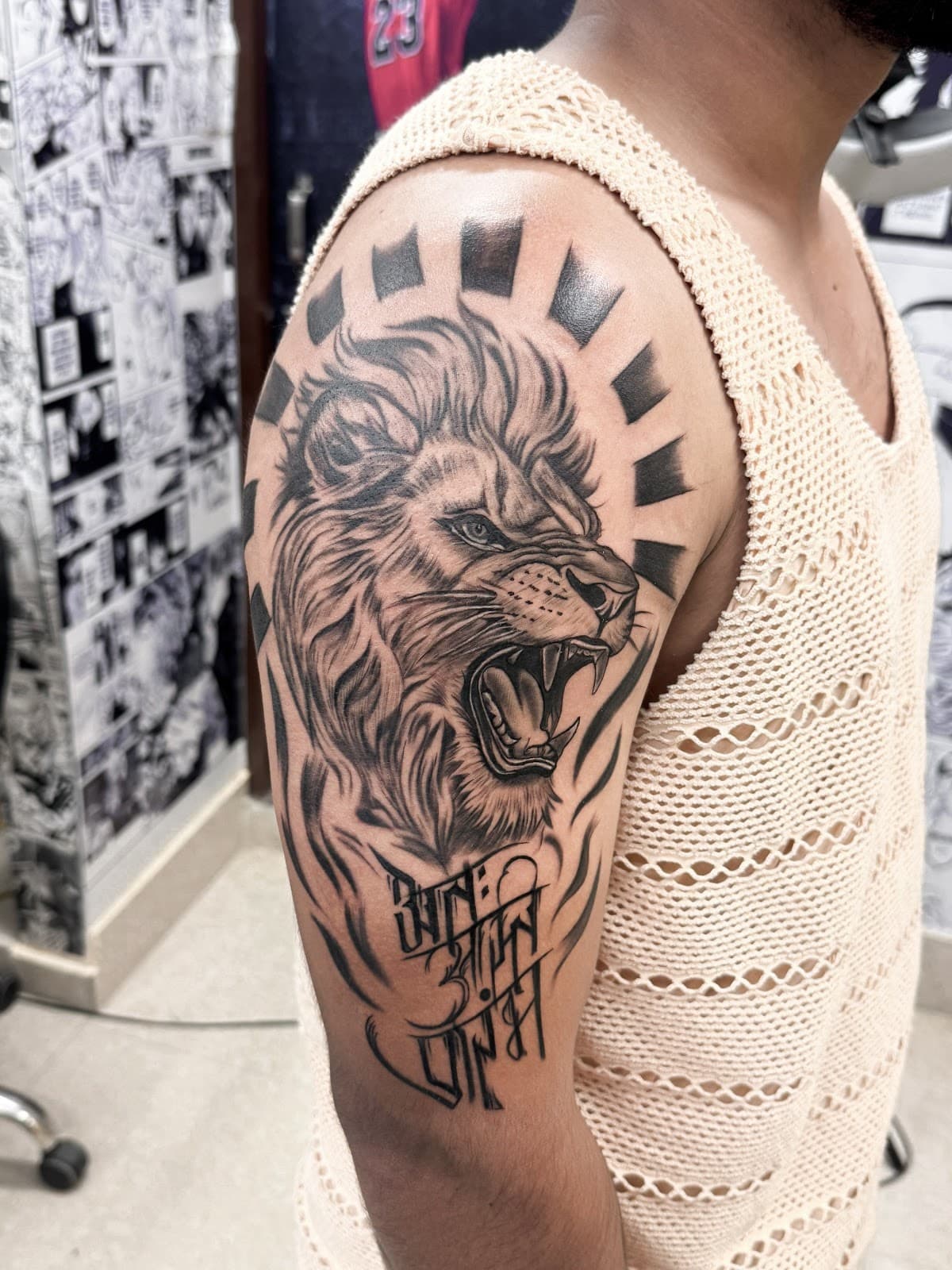 Shanky's Tattoo Studio Best tattoo studio in Dehradun. Thank you bhaiya.