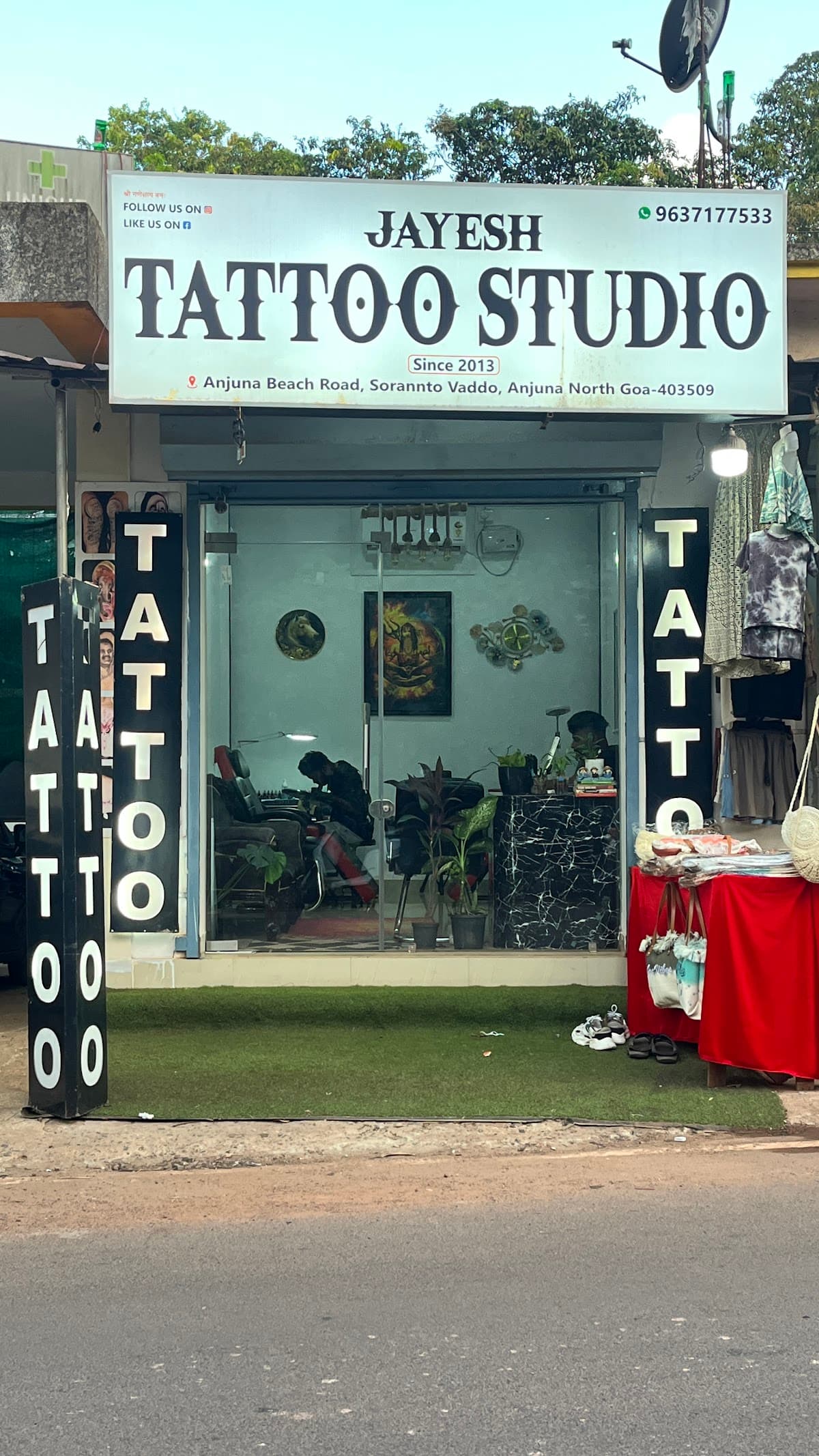 JAYESH TATTOO STUDIO - best tattoo studio/best tattoo artist in Goa