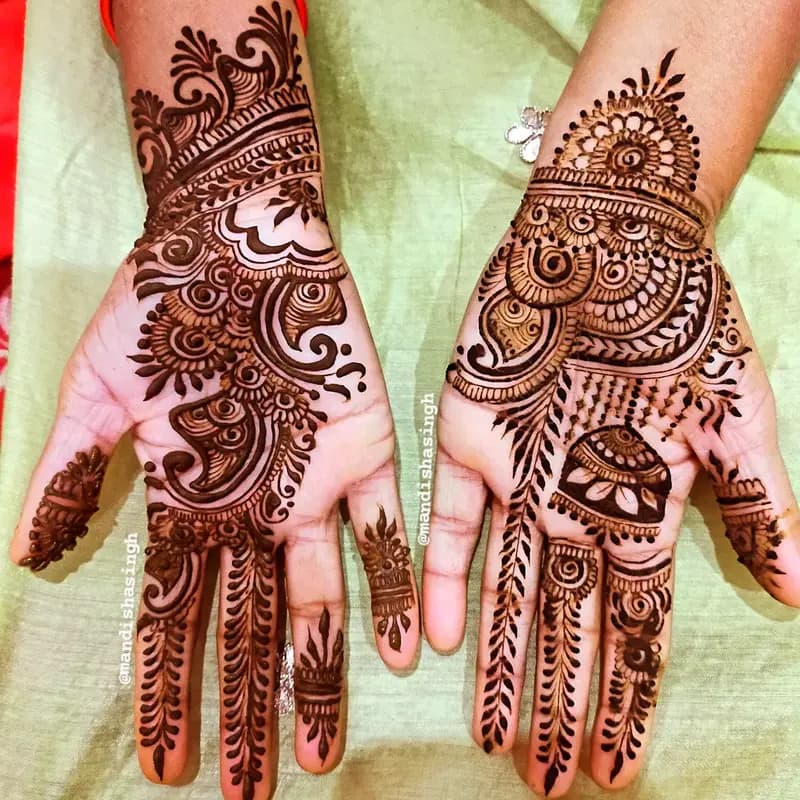 Elegant Festive Mehendi